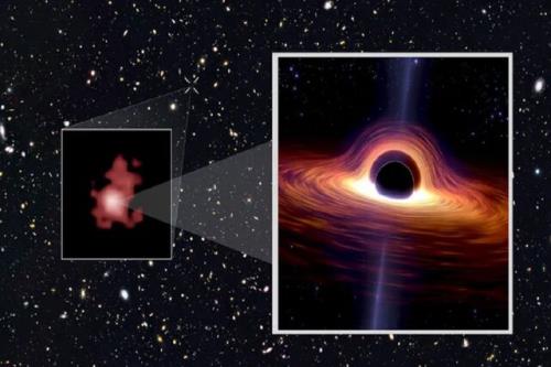 جیمز وب قدیمی ترین و دورترین سیاهچاله تاکنون را کشف کرد