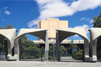 آغاز ثبت نام پذیرفته شدگان ارشد در دانشگاه تهران از 3 آبان ماه