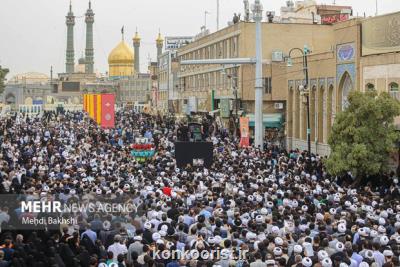 مراسم خاکسپاری و خاکسپاری استاد فاطمی نیا در قم انجام شد