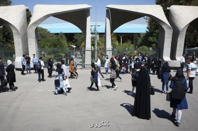 طرح ویژه دانشگاه تهران برای تحصیل همزمان در ۲ رشته